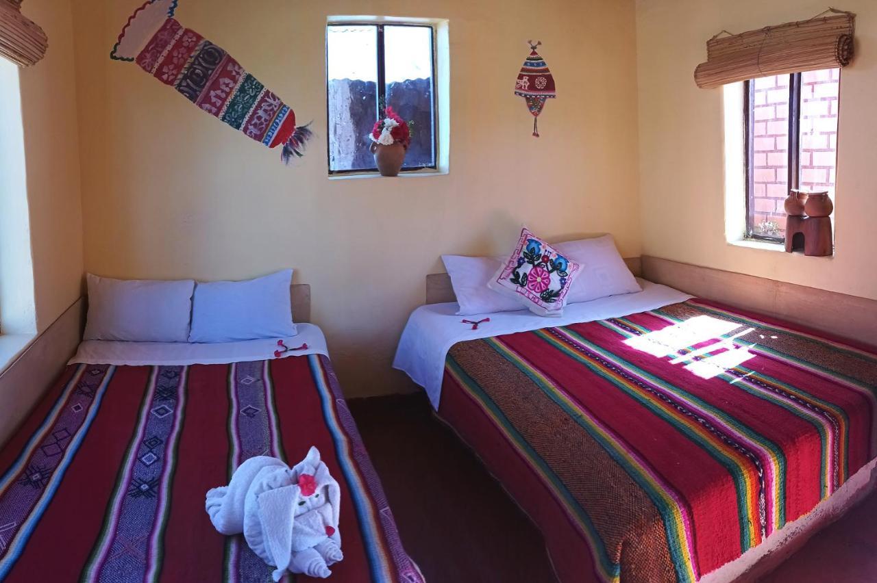 Hospedaje Rural La Florida En Llachon, Titicaca Puno Exteriör bild