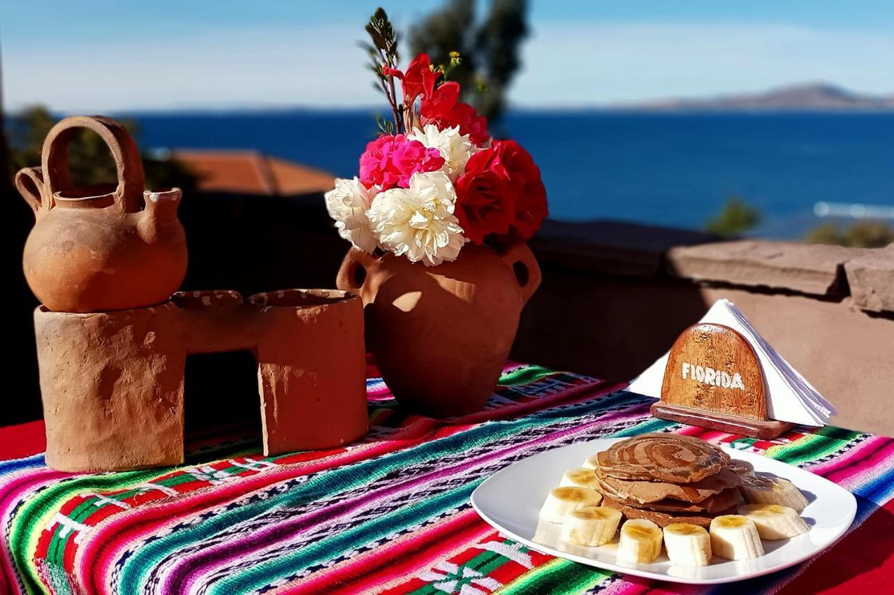 Hospedaje Rural La Florida En Llachon, Titicaca Puno Exteriör bild