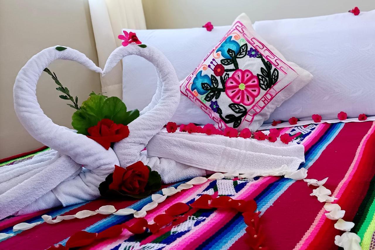 Hospedaje Rural La Florida En Llachon, Titicaca Puno Exteriör bild
