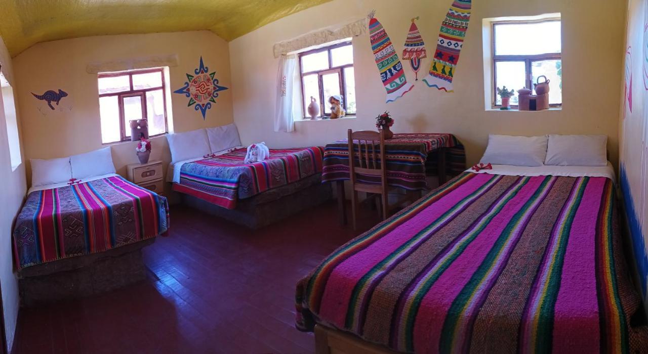 Hospedaje Rural La Florida En Llachon, Titicaca Puno Exteriör bild