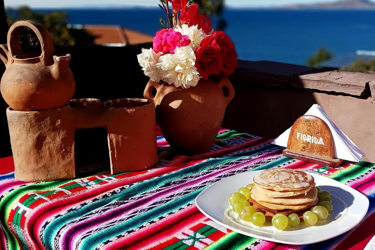 Hospedaje Rural La Florida En Llachon, Titicaca Puno Exteriör bild